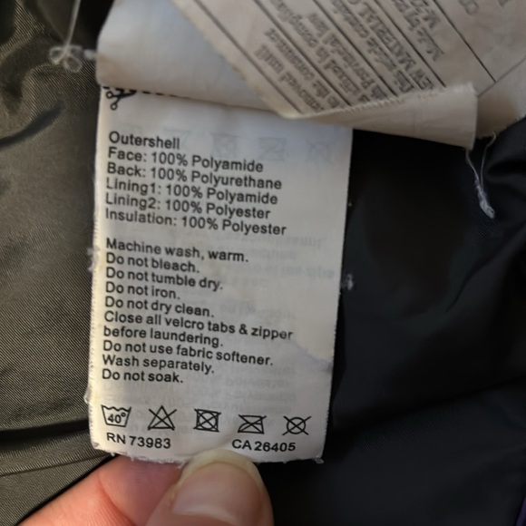 Helly Hansen kids Toddler 4T Purple Puffer Jacket Coat Reflective - Picture 6 of 8